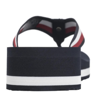 Tommy Hilfiger TH Corp Mid Wedge Beach Sandal Space Blue FW0FW08517 DW6 (TH1295-a) šlepetės