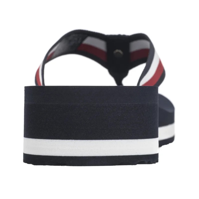 Tommy Hilfiger TH Corp Mid Wedge Beach Sandal Space Blue FW0FW08517 DW6 (TH1295-a) šlepetės