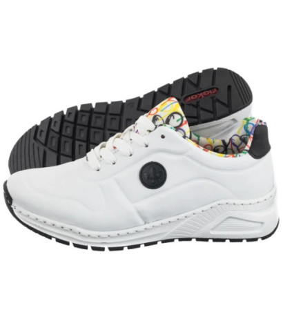 Rieker Białe M4903-80 White...