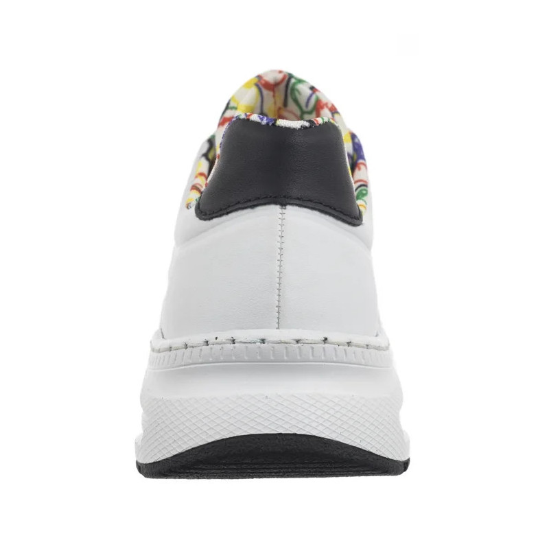 Rieker Białe M4903-80 White (RI232-a) sportiniai bateliai