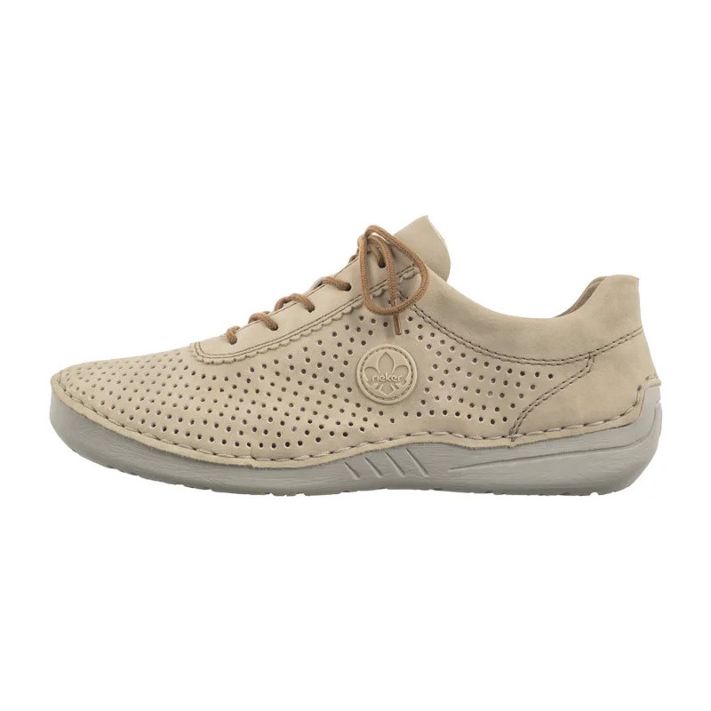 Rieker Beżowe 52546-60 Beige (RI233-a) batai