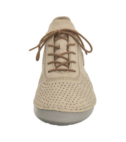 Rieker Beżowe 52546-60 Beige (RI233-a) batai