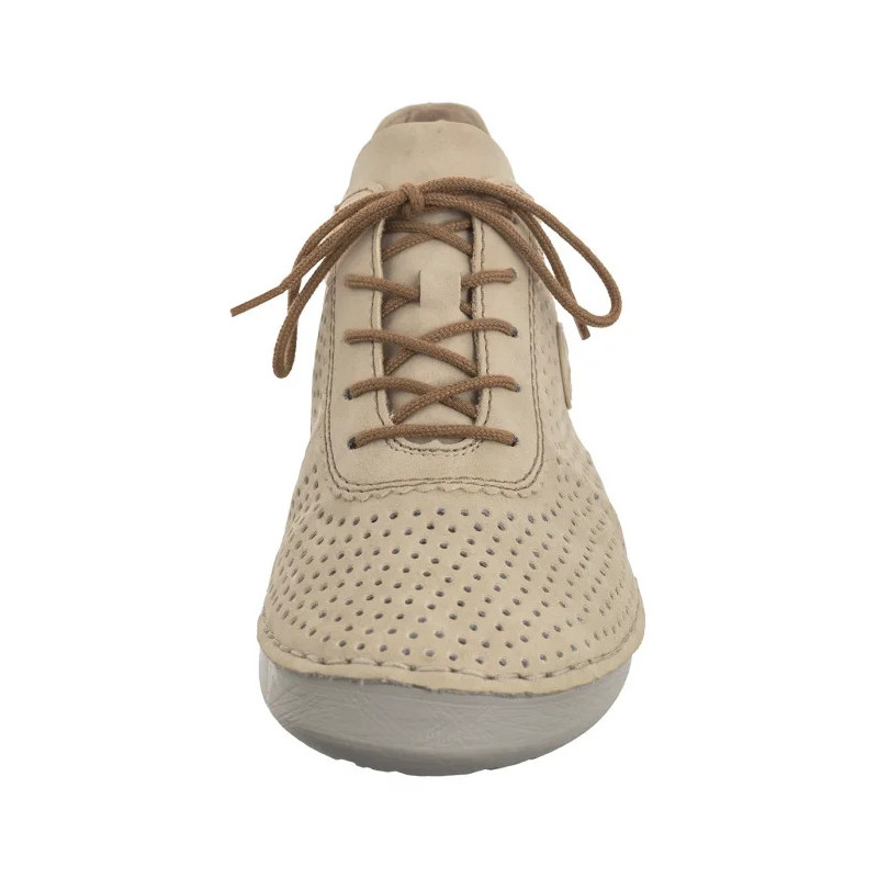 Rieker Beżowe 52546-60 Beige (RI233-a) batai