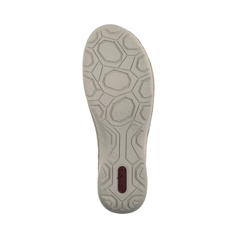 Rieker Beżowe 52546-60 Beige (RI233-a) batai