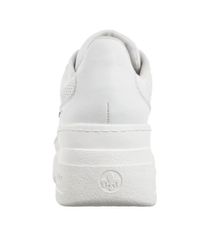 Rieker Białe M7811-80 White  (RI234-a) bateliai