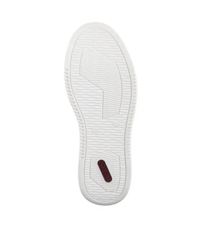 Rieker Białe M7811-80 White  (RI234-a) bateliai
