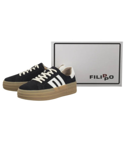 Filippo Czarne DP6744/25 BK (FO143-b) bateliai