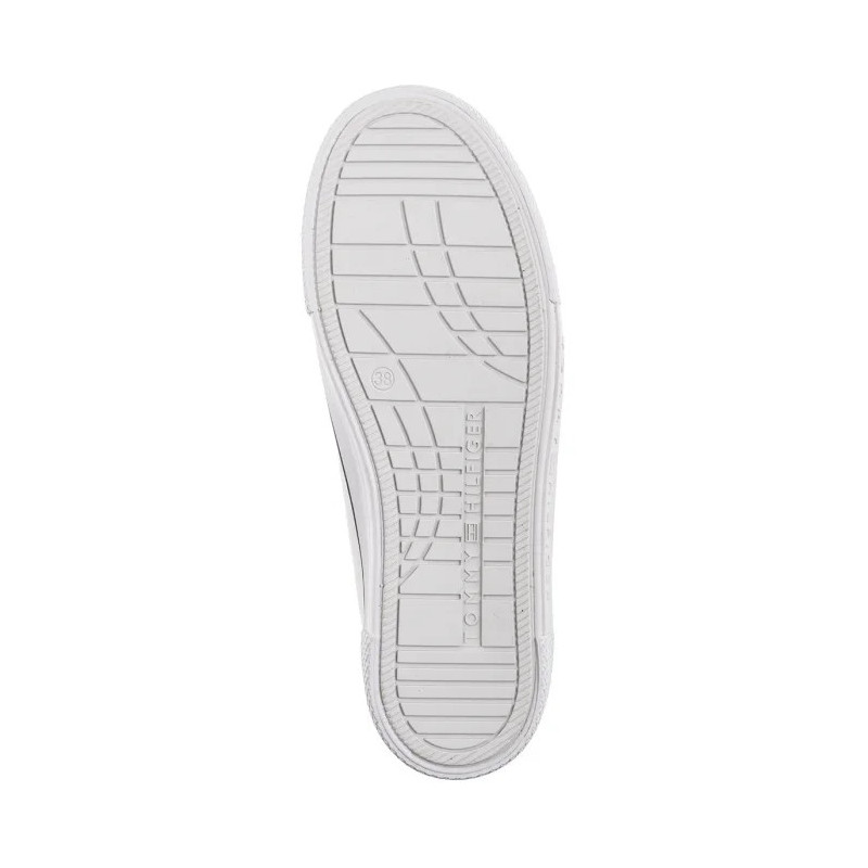 Tommy Hilfiger Low Cut Lace-Up Sneaker White T3X9-33846-0890100 (TH1305-a) bateliai