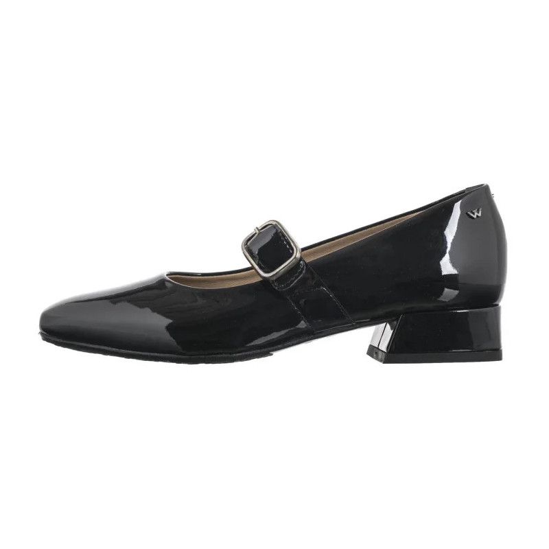 Wojas Czarne Lakierowane 35155-31 (WO256-a) bateliai