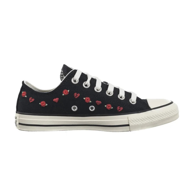 Converse CTAS Ox Black/Red/Egret A13651C (CO748-a) bateliai