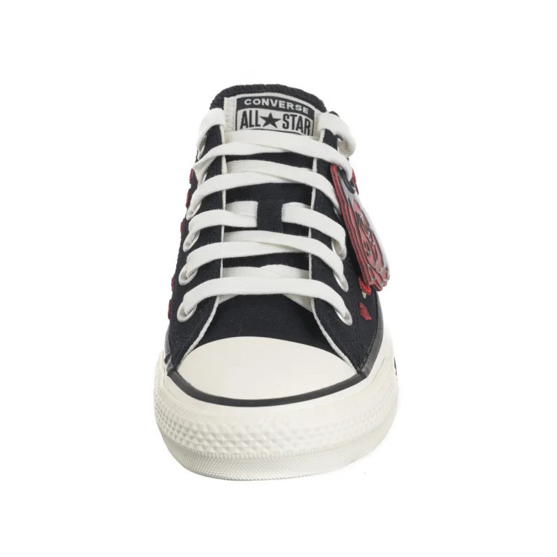 Converse CTAS Ox Black/Red/Egret A13651C (CO748-a) bateliai