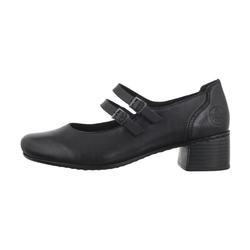 Rieker Czarne 41651-00 Black (RI237-a) bateliai
