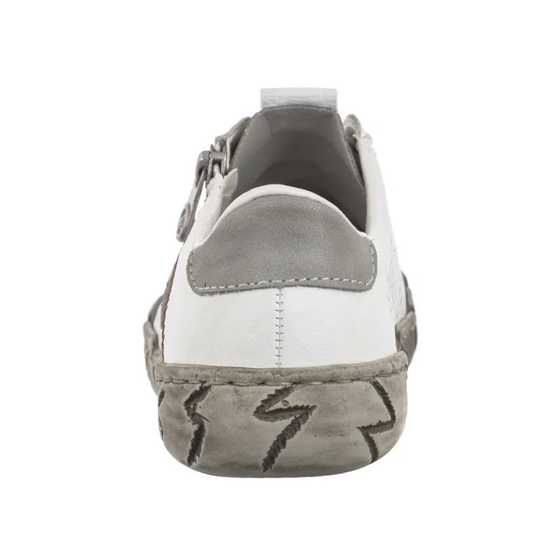 Rieker Białe L0355-80 White (RI239-a) batai