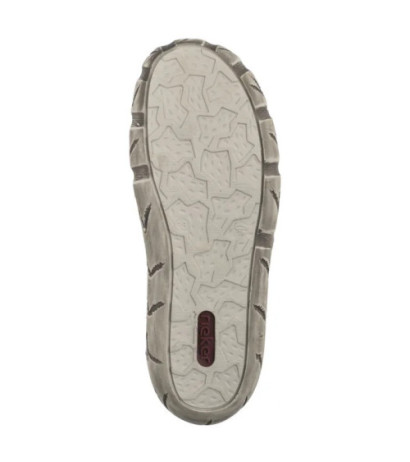 Rieker Białe L0355-80 White (RI239-a) batai