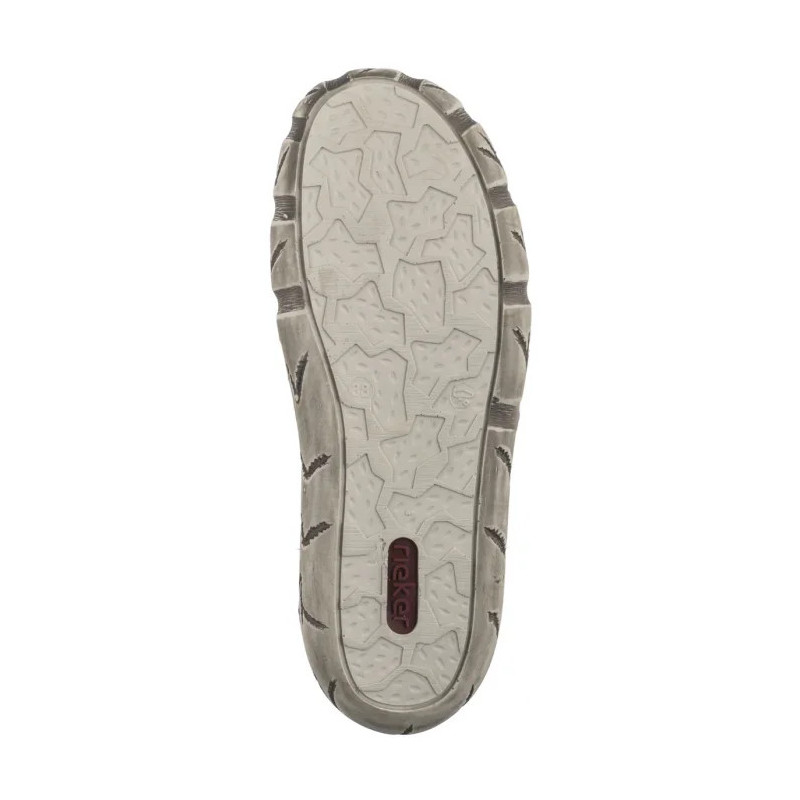 Rieker Białe L0355-80 White (RI239-a) batai