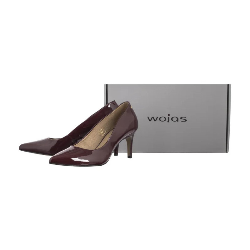 Wojas Bordowe Lakierowane 35041-35 (WO263-a) aukštakulniai