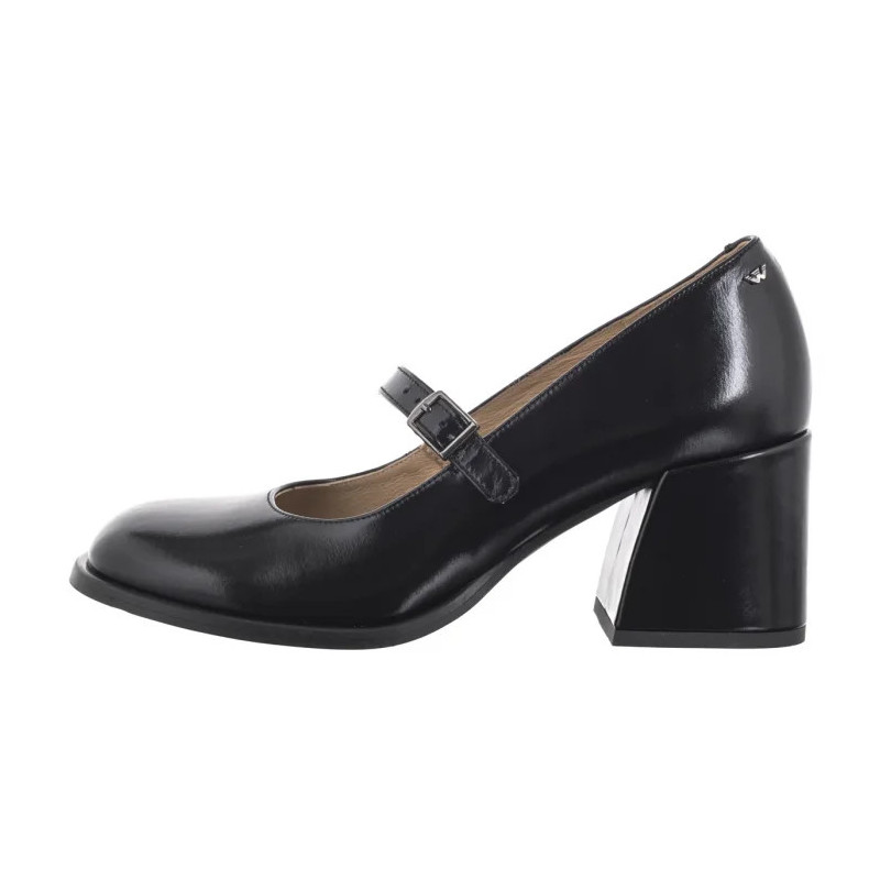 Wojas Czarne Lakierowane 35161-51 (WO264-a) bateliai