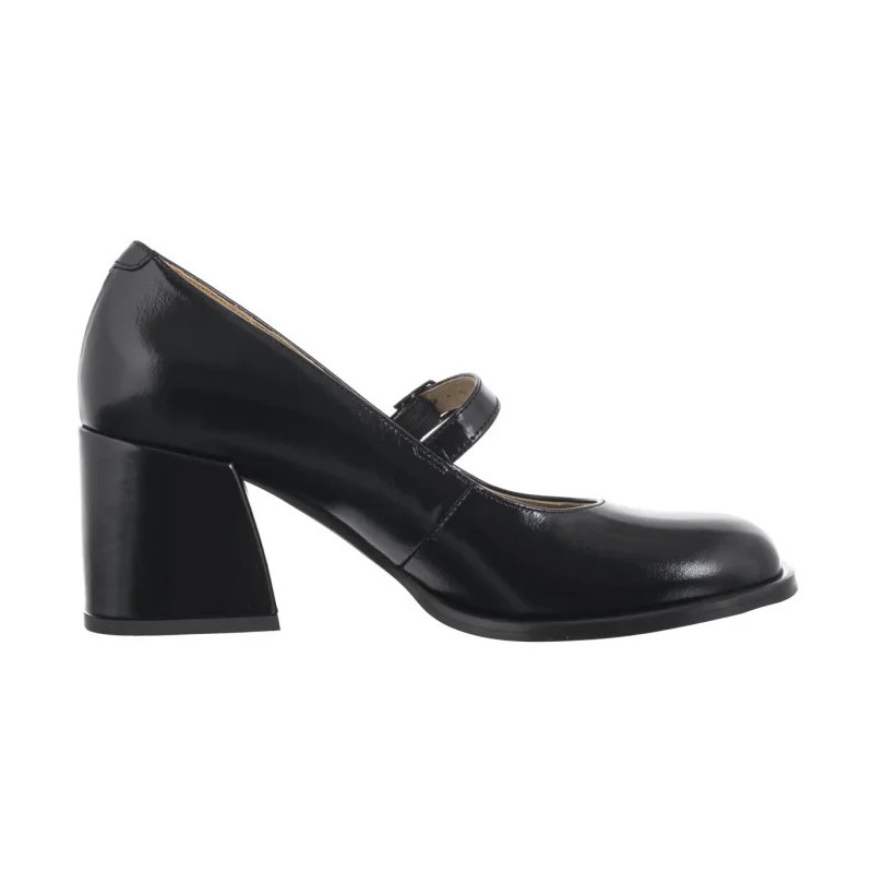 Wojas Czarne Lakierowane 35161-51 (WO264-a) bateliai