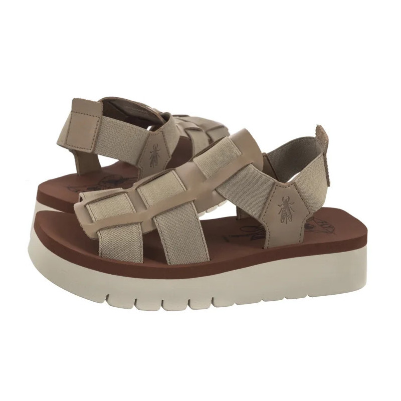 FLY London Samb Taup/Brick P145245005 (FL416-a) sandalai