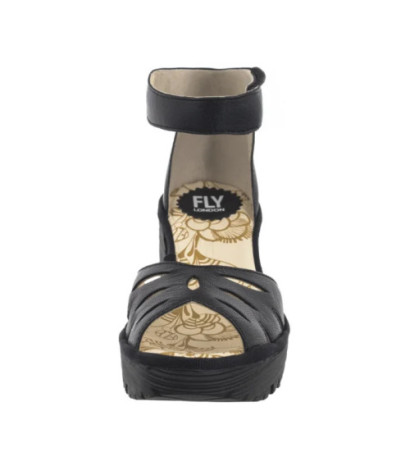 FLY London Yelu Mousse Black P501545001 (FL418-a) batai