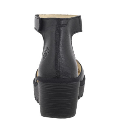 FLY London Yelu Mousse Black P501545001 (FL418-a) batai