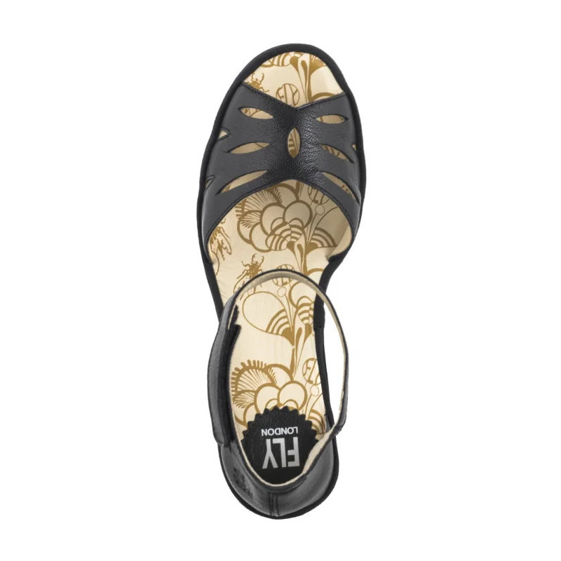 FLY London Yelu Mousse Black P501545001 (FL418-a)