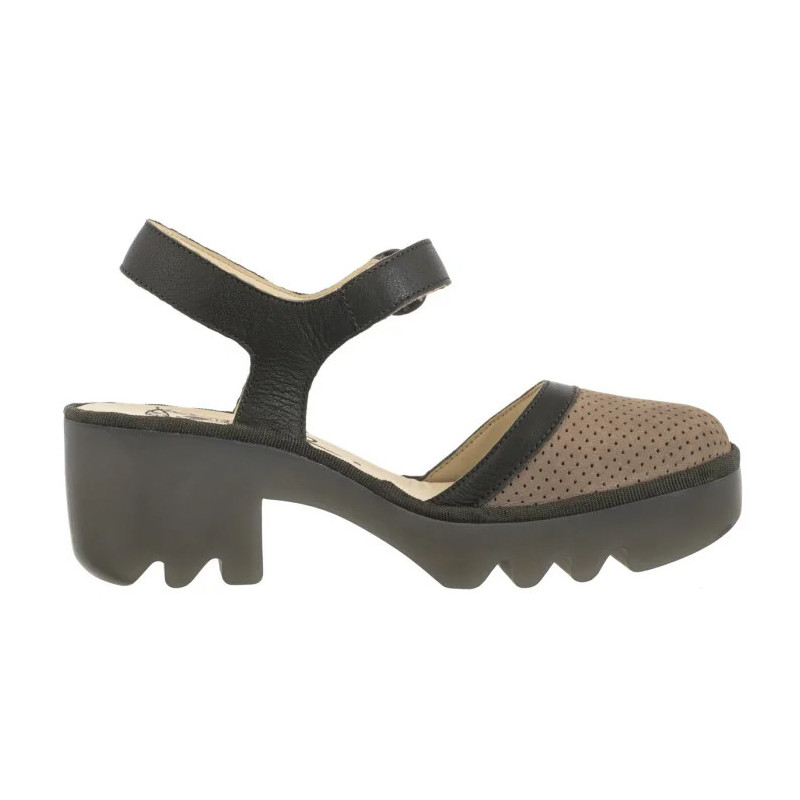 FLY London Teyo Cupi/Mous Taupe/Khaki P501583001 (FL419-a) sandalai