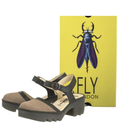 FLY London Teyo Cupi/Mous Taupe/Khaki P501583001 (FL419-a) sandalai