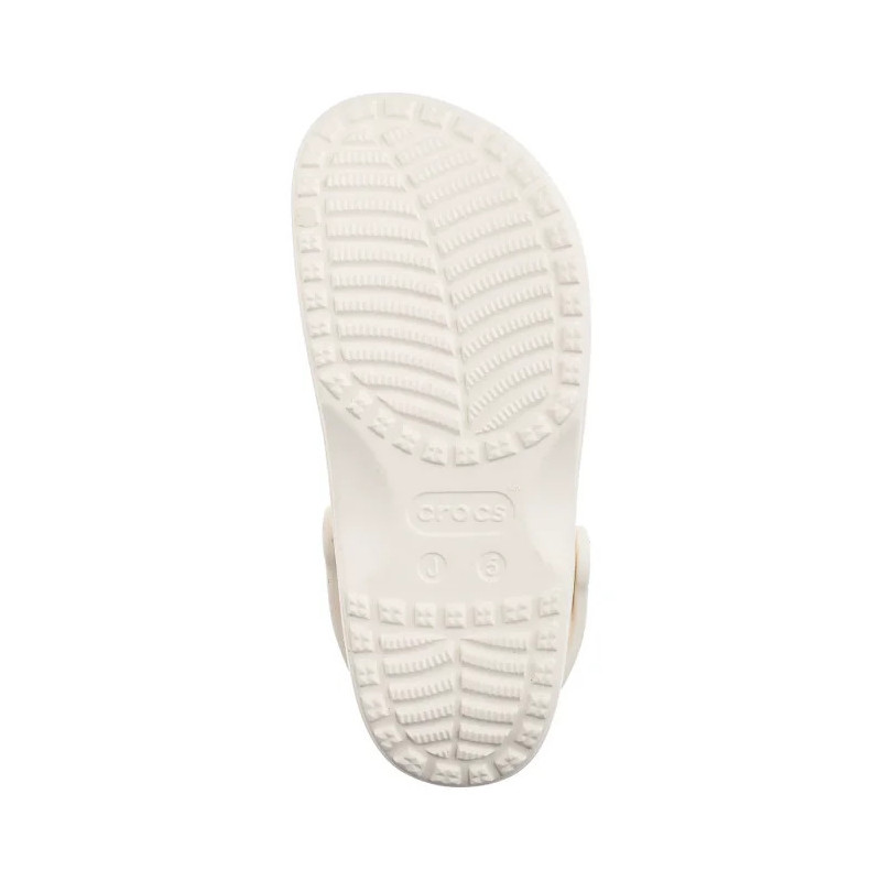 Crocs Classic Floral Cut Out Clog Chalk 210943-0WV (CR345-a) Moteriški batai/šlepetės
