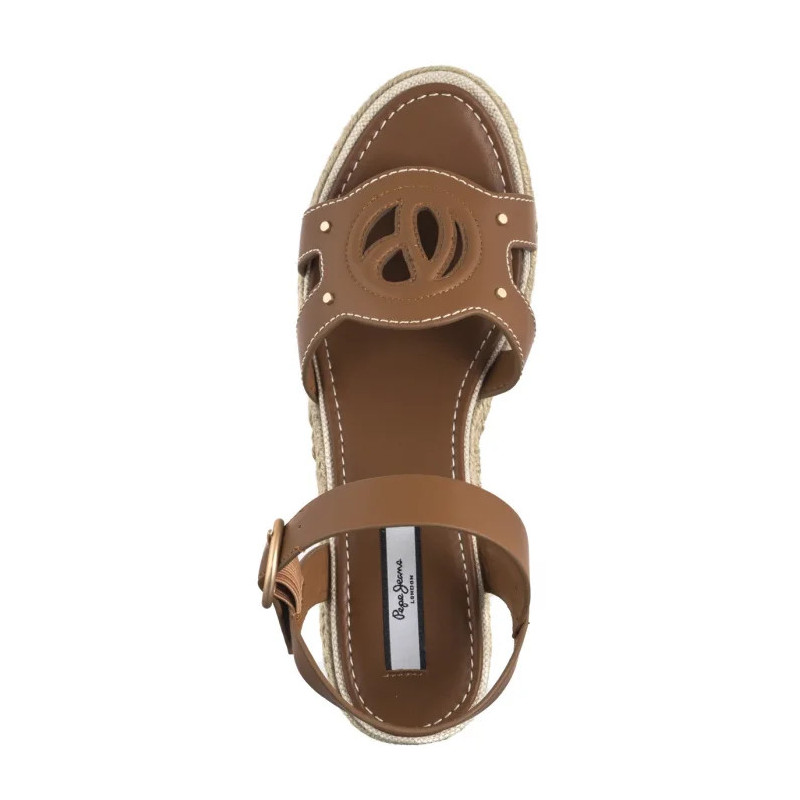 Pepe Jeans Gladys Basic Tobacco Brown PLS90686 859 (PE35-a) sandalai