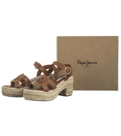 Pepe Jeans Gladys Basic Tobacco Brown PLS90686 859 (PE35-a) sandalai