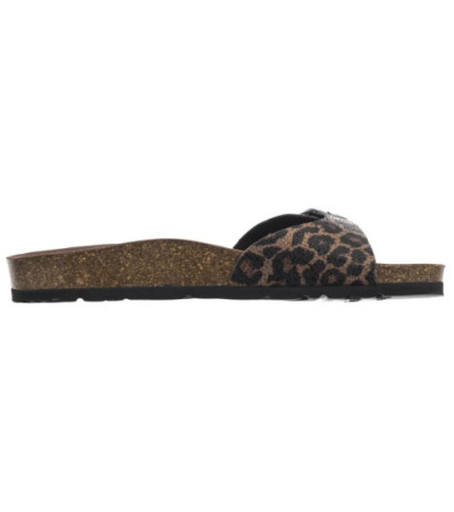 Pepe Jeans Oban Leopard W Dark Brown PLS90612 898 (PE37-a) Moteriški batai/šlepetės