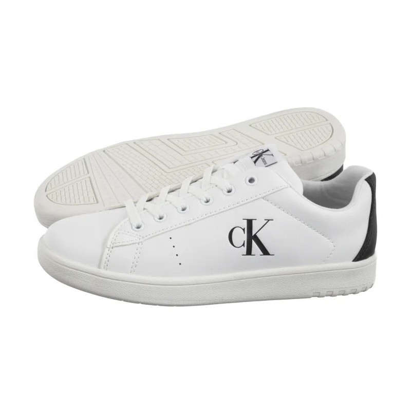 Calvin Klein Low Cut Lace-Up Sneaker White/Black V3X9-82082-1355X 002 (CK637-a) sportiniai bateliai