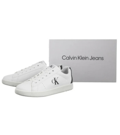 Calvin Klein Low Cut Lace-Up Sneaker White/Black V3X9-82082-1355X 002 (CK637-a) sportiniai bateliai