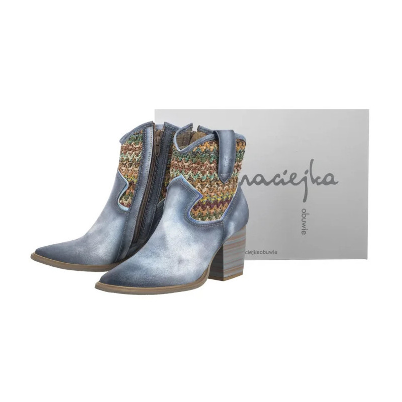 Maciejka Niebieskie 06810-06/00-1 (MA1319-b) batai