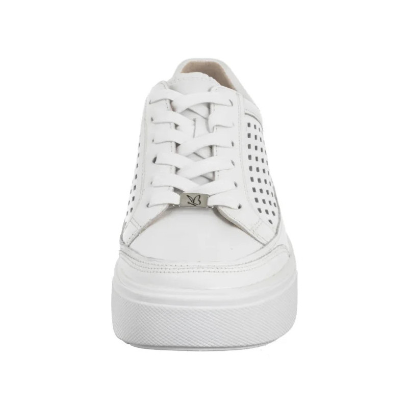Caprice Białe 9-23719-44 102 White Nappa  (CP435-a) bateliai