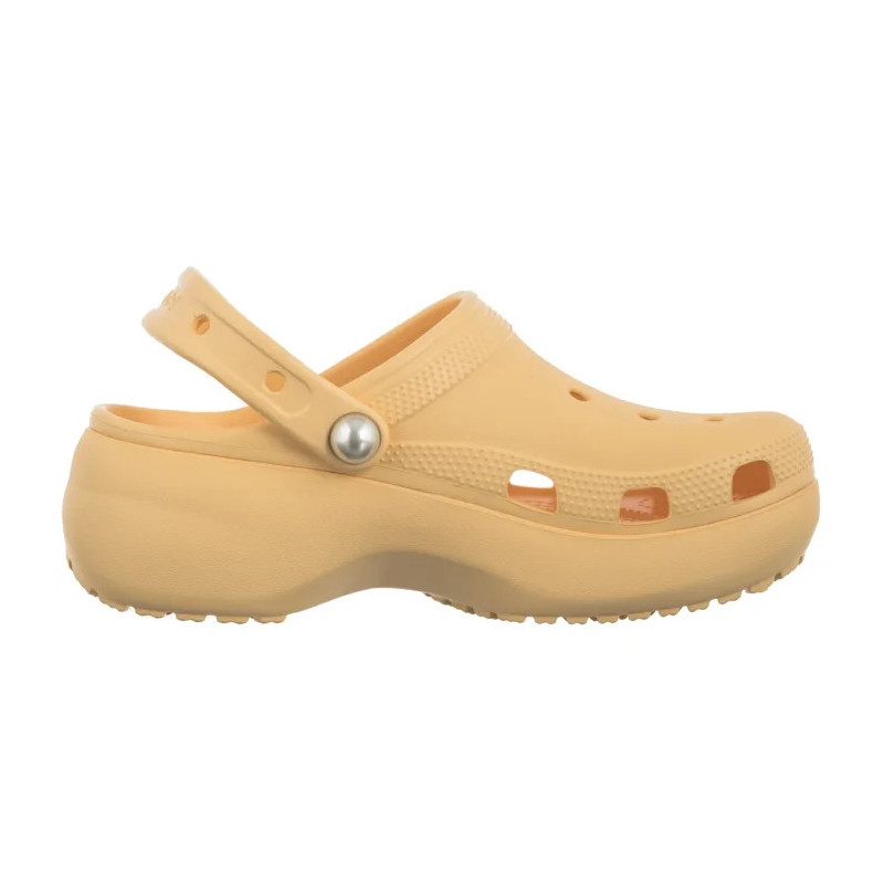 Crocs Classic Platform Pearl Clog Golden Hour 211231-78Z (CR355-a) Moteriški batai/šlepetės