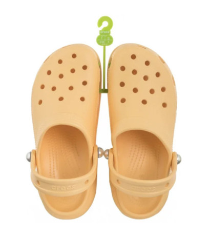Crocs Classic Platform Pearl Clog Golden Hour 211231-78Z (CR355-a) Moteriški batai/šlepetės