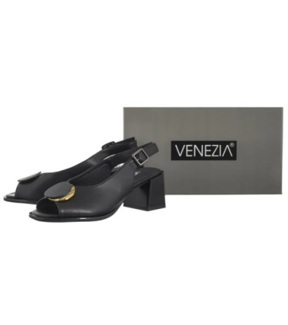 Venezia Czarne G067LEBLOBS006 (VE824-a) sandalai