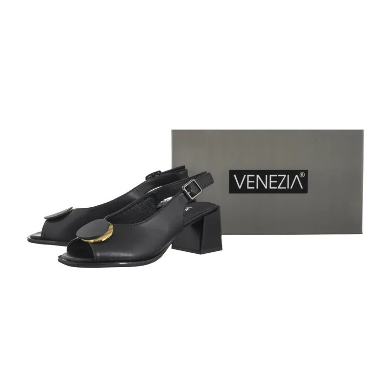 Venezia Czarne G067LEBLOBS006 (VE824-a) sandalai