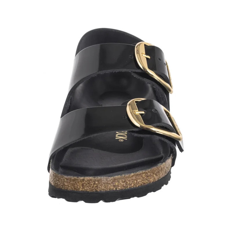 Birkenstock Milano Big Buckle High-Shine Black 1024211  (BK287-a) sandalai