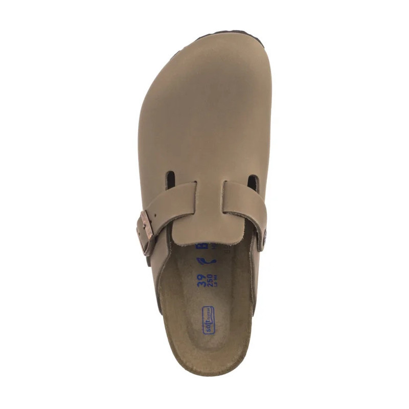 Birkenstock Boston BS  Soft Footbed Tabacco Brown 1019484 (BK288-a) Moteriški batai/šlepetės