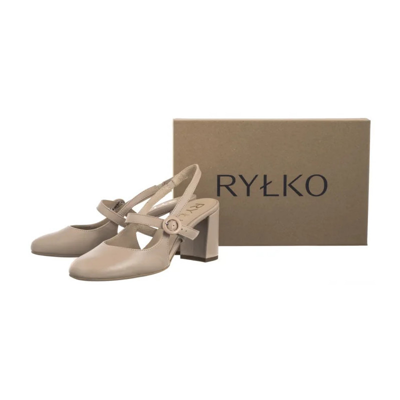 Ryłko Beżowe L7ET4_T3 _6NL (RY1046-a) sandalai