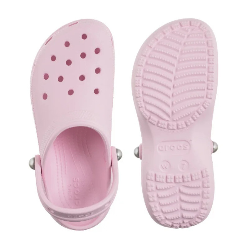 Crocs Classic Platform Pearl Clog Golden Hour 211231-78Z (CR355-b) Moteriški batai/šlepetės