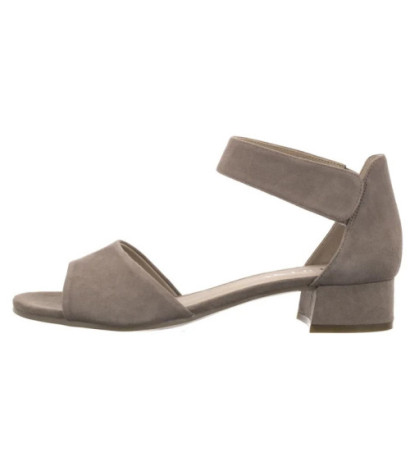Caprice Szare 9-28212-42 338 Mud Suede (CP436-a) sandalai