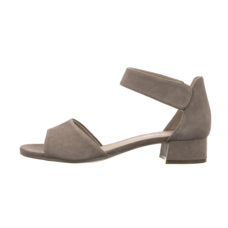 Caprice Szare 9-28212-42 338 Mud Suede (CP436-a) sandalai