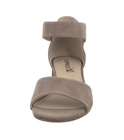 Caprice Szare 9-28212-42 338 Mud Suede (CP436-a) sandalai
