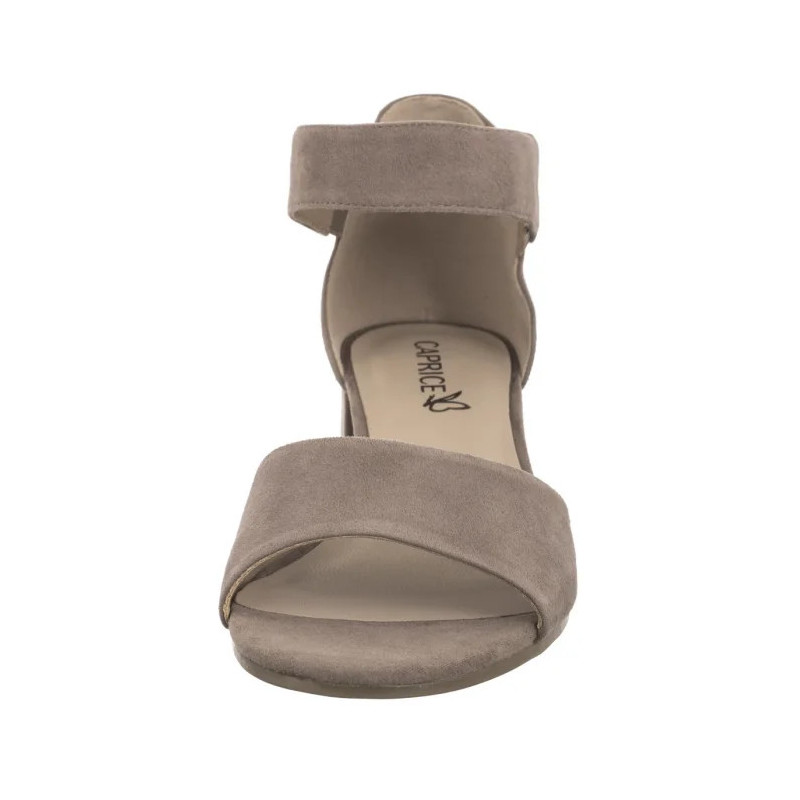 Caprice Szare 9-28212-42 338 Mud Suede (CP436-a) sandalai