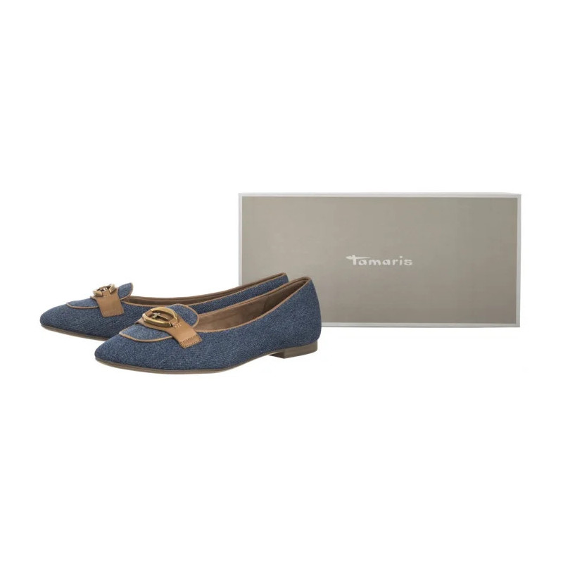 Tamaris Niebieskie 1-22144-44 802 Denim (TM527-a) batai