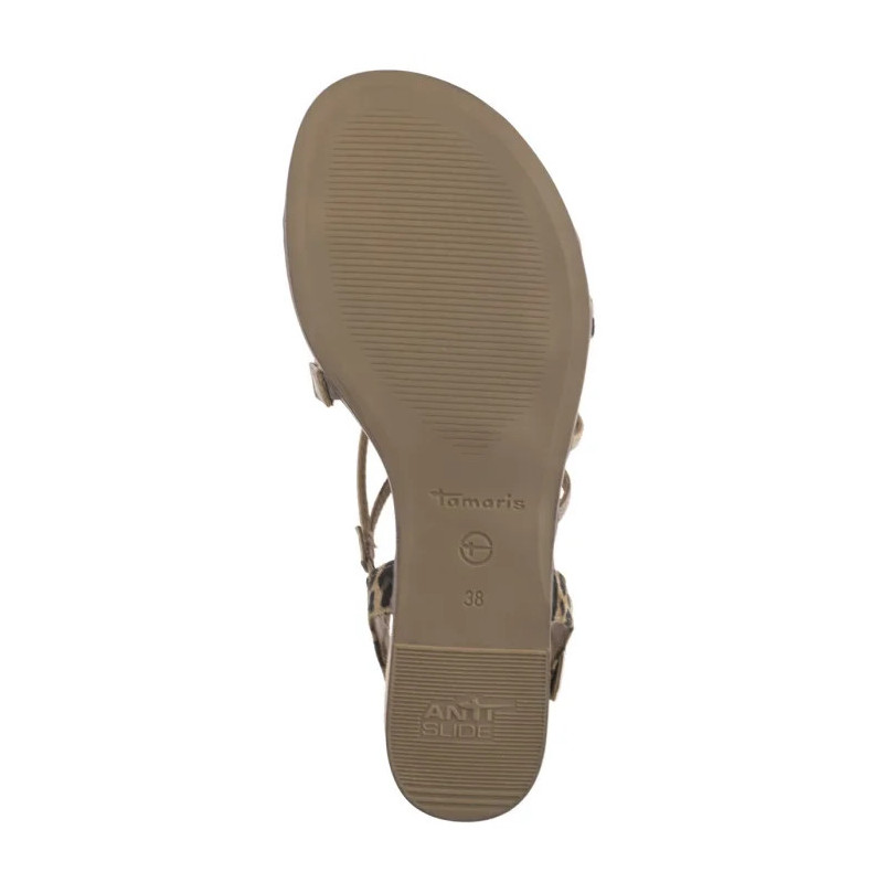 Tamaris Beżowe 1-28103-42 445 Tan Comb (TM528-a) sandalai